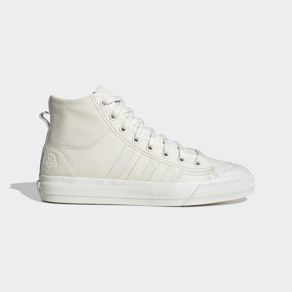 Adidas Men's Nizza Hi RF Originals Shoes White Ireland EF5756